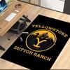 Yellowstone Printed Carpetrugfor Office Chair Living Room Bedroom Kitchen Room Decor Gifts