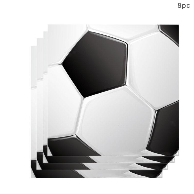 Funny Toy Balls 4CM Football Bouncy Balls Jumping Solid Elastic Rubber Balls Kids Boys Happy Soccer Theme Birthday Party Decors