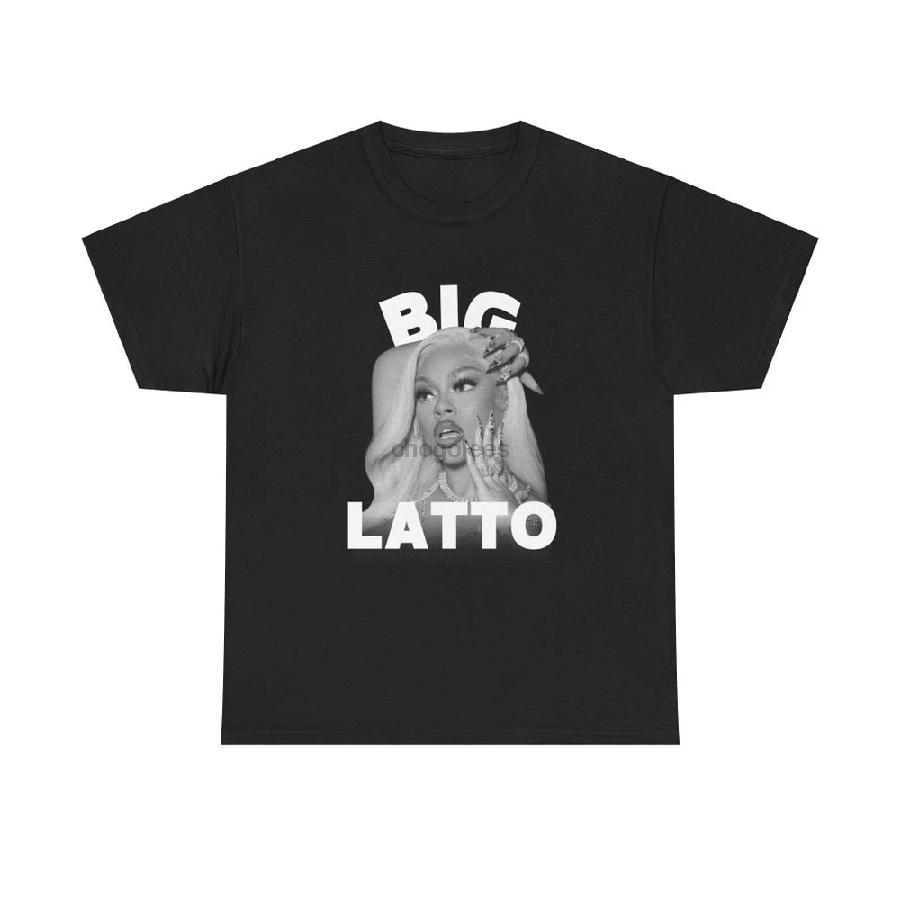 Big Latto Shirt Latto Tshirt 90s Vintage Rapper Shirt