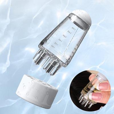 Mini Portable Scalp Applicator Liquid Comb Hair Roots Massage Medicine Comb Hair For Hair Growth Serum Oil Nourish ADM