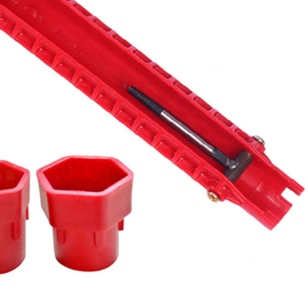 Multifunctional Faucet and Sink Installer Tool Maintenance Tool with Gradienter Spanner Repair Wrench Bathroom Wrench for