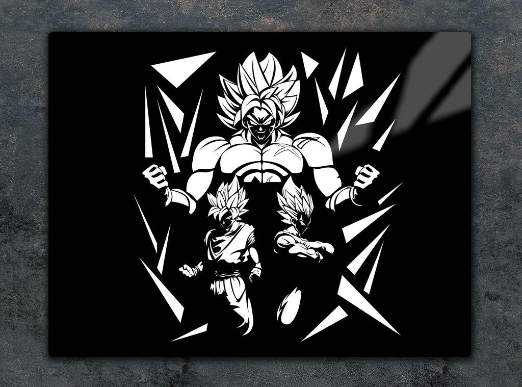 SZKLANA DESKA DO KROJENIA 52x40 ANIME