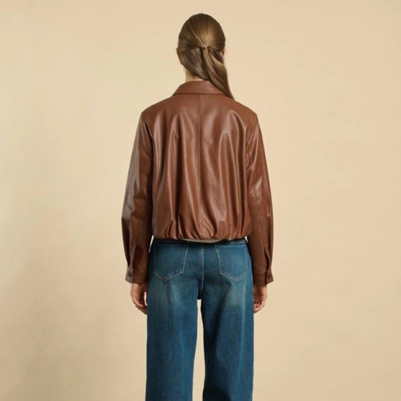 Bcbg Real Lambskin Jacket B6s1f801
