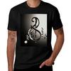 DMHVGEW Men's Shirt Short Sleeve Music Symbol T-Shirt Trendy Lightweight Crewneck Tees Summer Tee Black