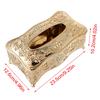 Luxury Kitchen Tissue Storage Box European-style Acrylic Tissue Box Handkerchief Tissue Holder Household Storage Supplies