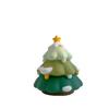 3D Christmas Tree Plaster Doll with Sound & Light, Santa Claus Gift for Kids To Paint
