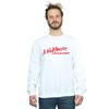 A Nightmare On Elm Street Mens Red Logo Sweatshirt