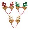 2/3pcs Cute Christmas Headband Creative Antler Headdress Deer Headbands  Hair Accessories
