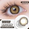 Eyeshare Fashion New Color Contact Lenses Sea Blue Glasses Lenses Dark Brown Gray Natural Beauty Lenses Dark Green Contact Lenses 1 Pair