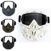 Lightweight High-strength Winter Snow Sports Ski Snowboard Snowmobile Face Mask Shield Goggles Glasses