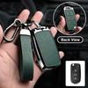 Zinc Alloy Leather Car Key Fob Case For Volkswagen Polo Tiguan Passat Beetle Scirocco Golf Jetta Lavida Skoda Octavia Key Fob