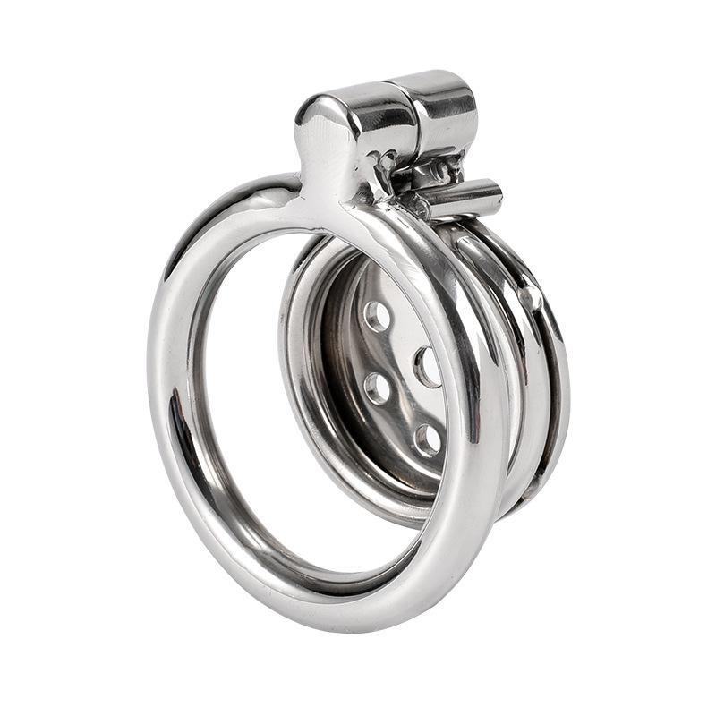 Stainless Steel Male Bird Cage Chastity Lock