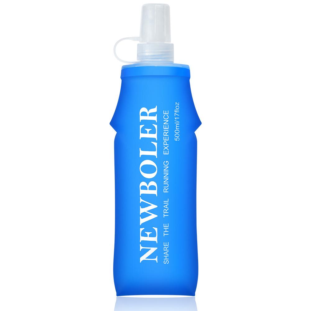 Faltbare TPU Weichwasserflasche für Outdoor-Laufen & Marathons