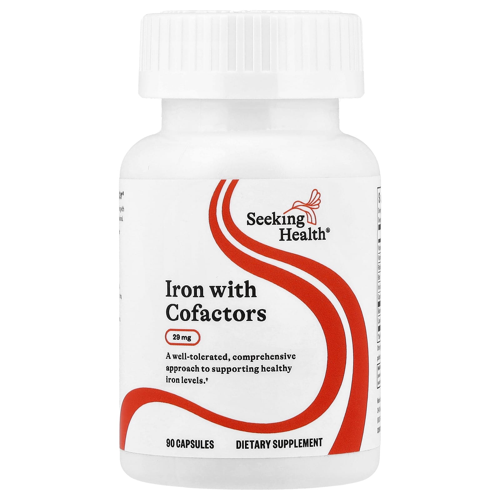 

Seeking Health, Iron with Cofactors, 90 Capsules