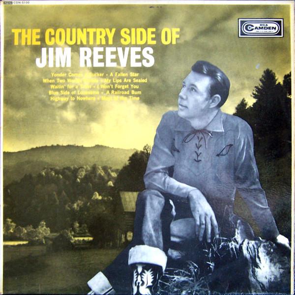 

LP Record JIM REEVES - The Country Side Of Jim Reeves CDN5100 RCA Camden UK Folk Used