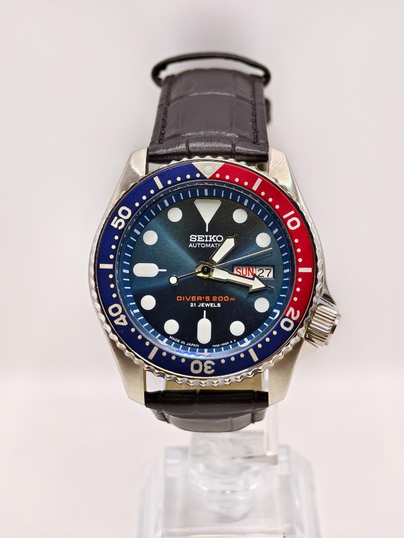 

[USED] SEIKO Diver s 7S26-0020 Pepsi Automatic 41.2mm
