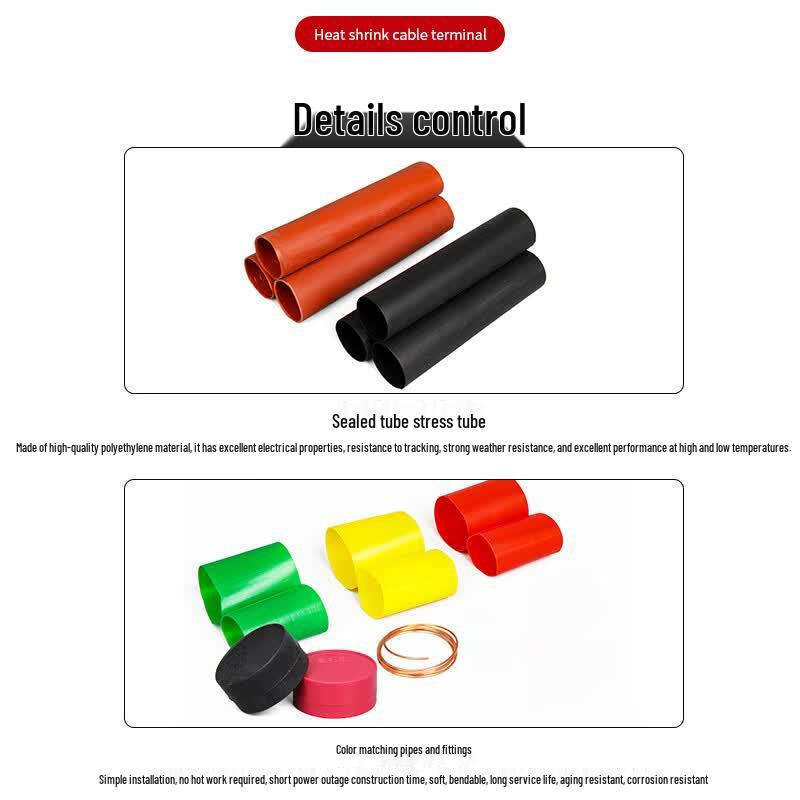 ZONWAN 10KV High-Voltage Heat Shrink Cable Accessories