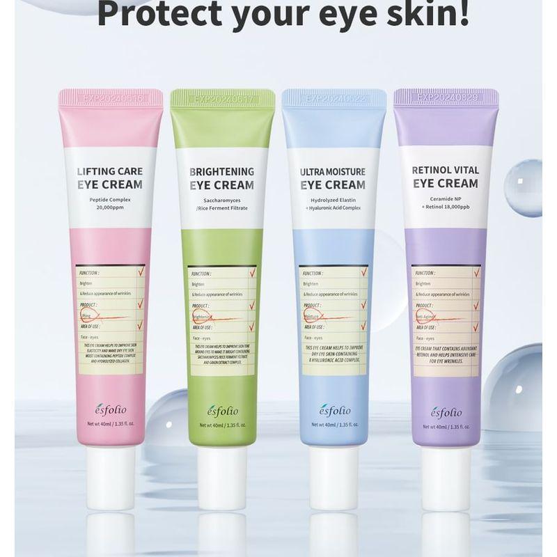 Esfolio Eye Cream - 4 Types