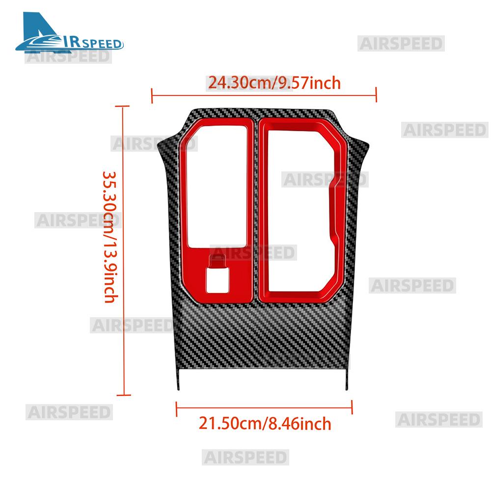 Center Console Gear Shift Panel Frame For Toyota RAV4 2026-2027 Mechanical Handbrake Version Shifter Bezel Trim