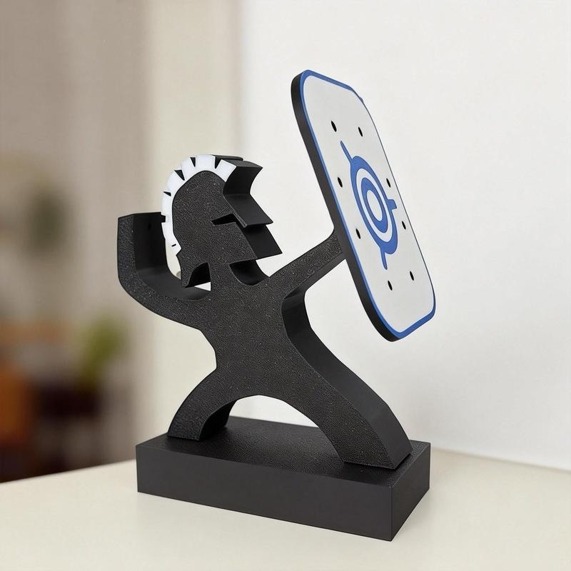 Spartan Dart Storage Holder 3D Printed Desktop Display Stand Multi Purpose Dart Organizer For Home Office Dart Enthusiasts