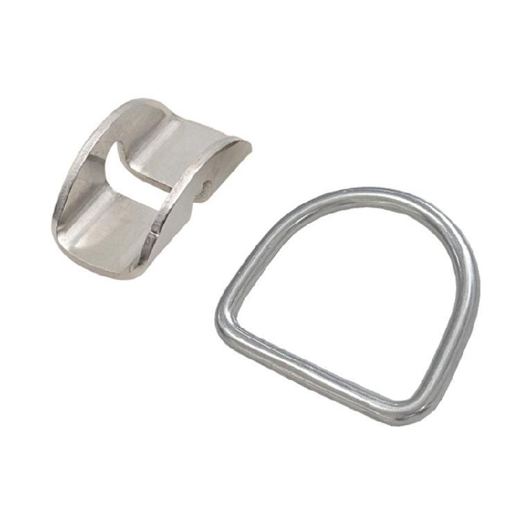 Scubas Diving Tanks Cylinder D Rings Holder Back Fly Side Positioning Buckles Base For Hose Clamps Easy To Install