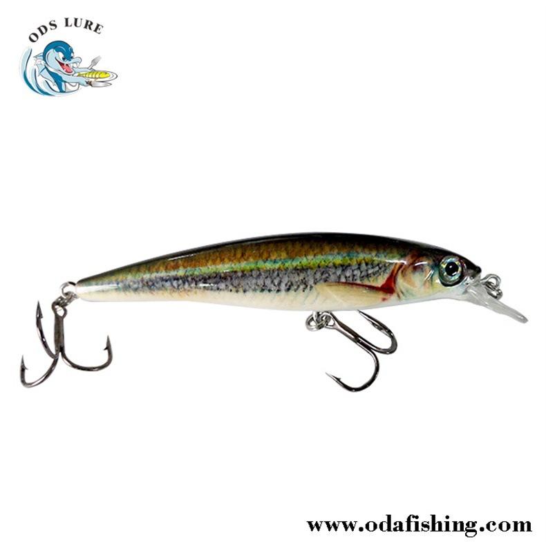 70Mm Abs Plastic Simulated Fishing Bait For Bionic Freshwater Sea Fishing Bait, Black Fish Luya Bait Mino Perch