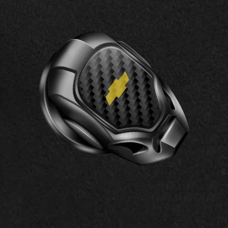 

for Chevrolet Sail Aveo Cruze Malibu Captiva Optra Lacetti Silverado Car Interior One-button Switch Sticker Start Stop Emblem