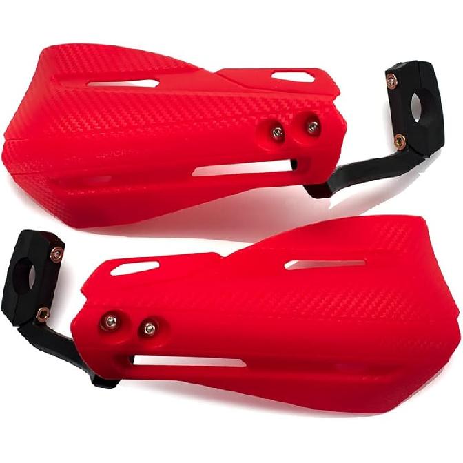 XINGWU Dirt Bike Plastic Handguards,Motorcycle Universal Handguard,Dirt Bike Hand Guards for 7/8 22MM Motocross ff-Road Motocross Enduro Handguards