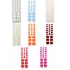 Polovytvrzené gelové nálepky na nehty na prstech u nohou Manikúra Nail Art Dekorace Vytvrzované UV LED lampou