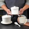 Premium Ceramic Double Boiler Stew Pot Set