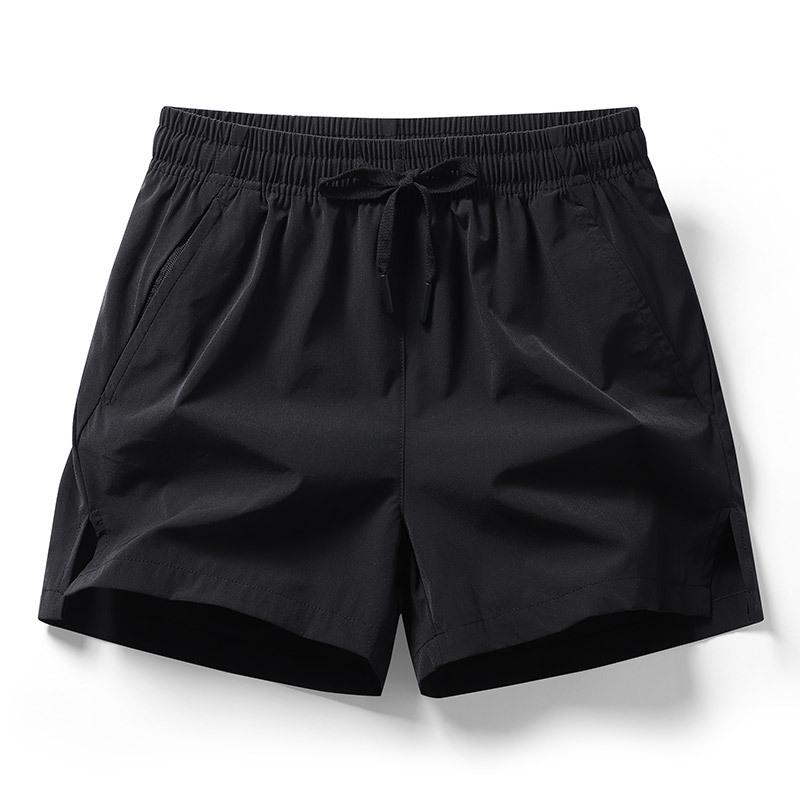 Men's Korean Style Summer Stretchy Quick-Dry Ice Silk Beach Shorts