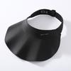 Womens Wide Brim Sun Hat With Open Top UV Protection Baseball Cap Outdoor Travel