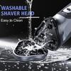 Electric Rotary Shaver Razor for Men Type-C Rechargeable Shaving Beard Machine Wet & Dry Use Hair Cutting Trimmer