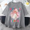 Letní Karol G Bichota Bavlněné tričko s kulatým výstřihem Pánské Dámské Ležérní Kawaii Trička s krátkým rukávem Topy Streetwear Nadměrné y2k Top ropa
