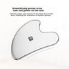 Gua Sha Board, Facial Massage Tool, Lifting And Tissue Scraping Stick, German Quality Stainless Steel, Can Be Used for Ice Compress