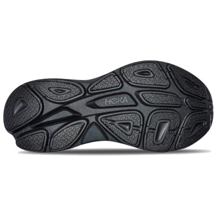 HOKA One One Bondi 8 Comfortable Low-Top Running Shoes Men Sneaker Black 1123202-BBLC-BBLC