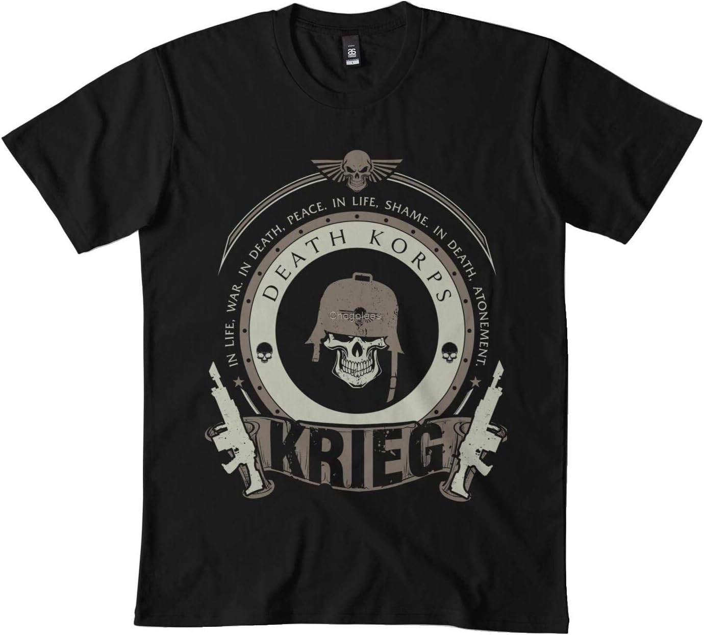 Krieg Edición Limitada Camiseta DMN Negro S чёрный