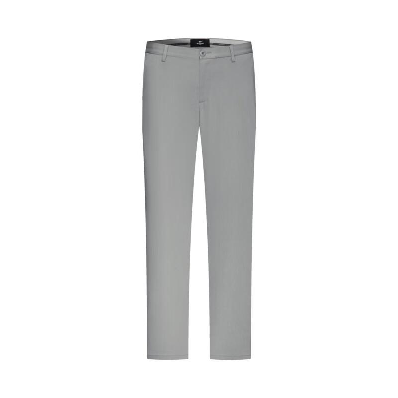 SEPTWOLVES Men's Mulberry Silk Casual Straight-Leg Pants