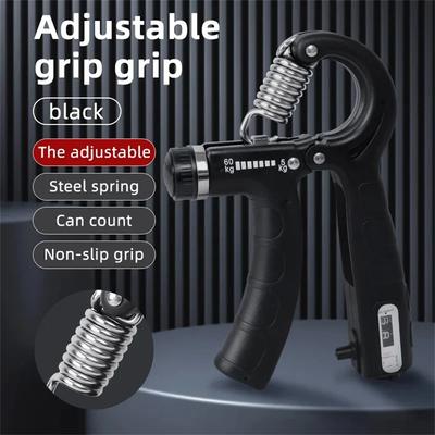 Grip Strength Trainer, Hand Squeezer Adjustable Resistance, Hand Grip Strengthener for Muscle Building and Injury Recovery