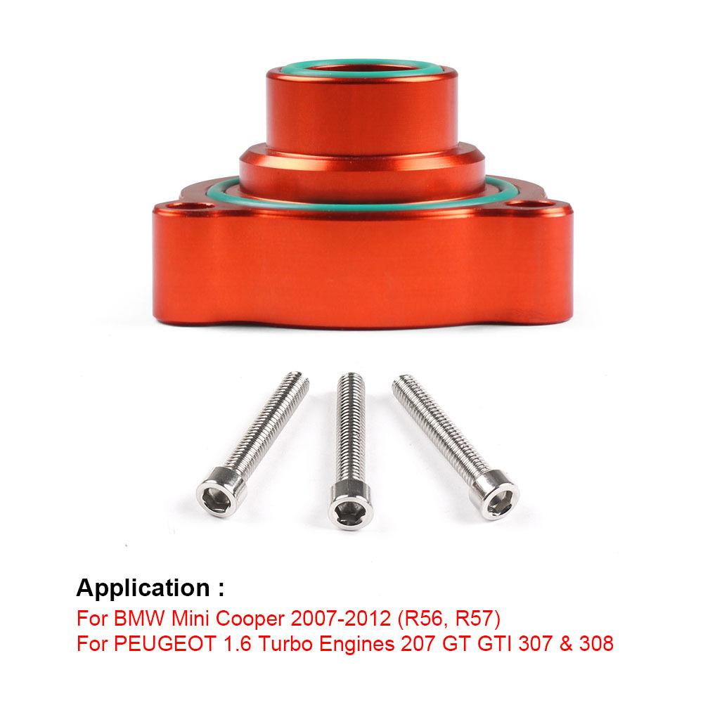 Performance Car Modification Blow Off Valve Adapter Base Fit For BMW Mini Cooper S R56 Peugeot 1.6 THP 207 308 Turbo BOV