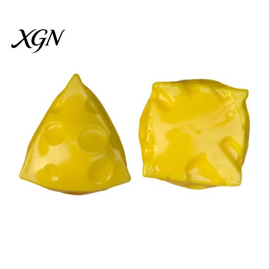 Shapeable Cheese Toy Squeeze Toy, Anxiety Relief Triangle Sensory Cube Pinch Slow Rising Home Office Relaxation Tool Soft Stress