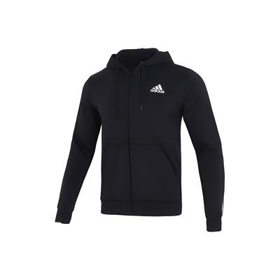 Giacca con cappuccio in maglia Essentials Uomo Capispalla Nero GS1581