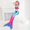 Cross-border new Ghnatygren mermaid swimsuit collection children's beach bikini three-piece party swimsuit