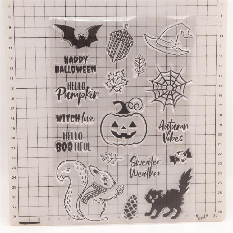 Halloween Stamp Cutting Dies for Scrapbooking Embossing Album Paper Card Making