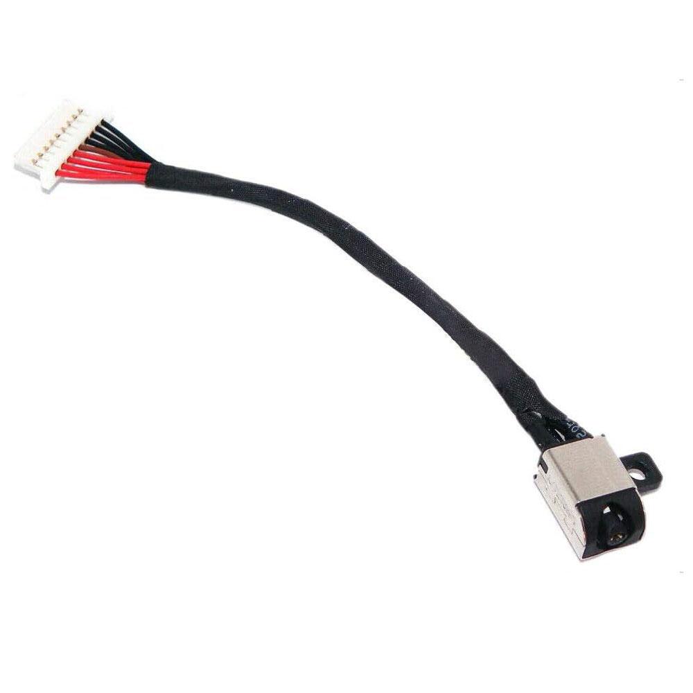 2 v 1 DC napájecí konektor nabíjecí port kabel pro Dell Inspiron 15 7591 7590 P84F001