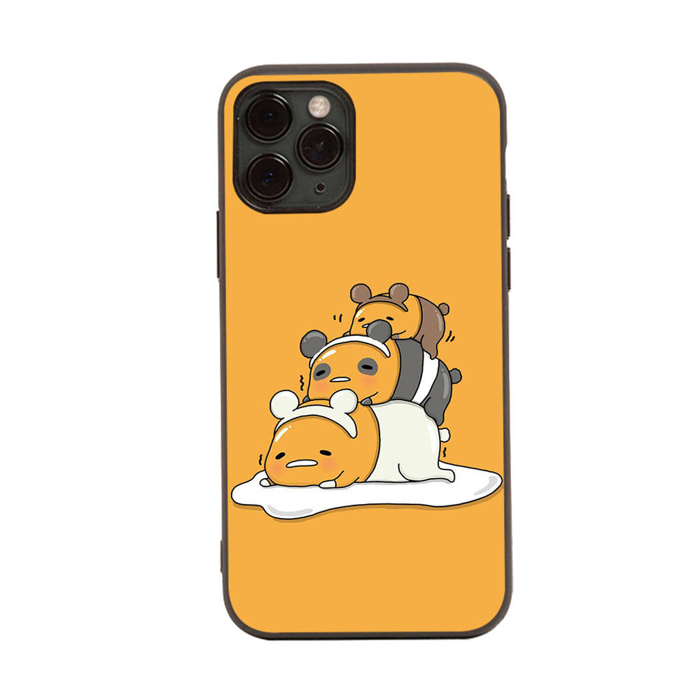 

Чехол для Xiaomi Poco X6 X4 M5 M6 F5 F6 C65 C55 C50 C51 C40 Redmi Note 7 8 14C A3X 13C 12C 11 10A 9C Pro Черный Мягкий Чехол LI13 Gudetama Ленивое Яйцо Redmi 7 кожа буйвола