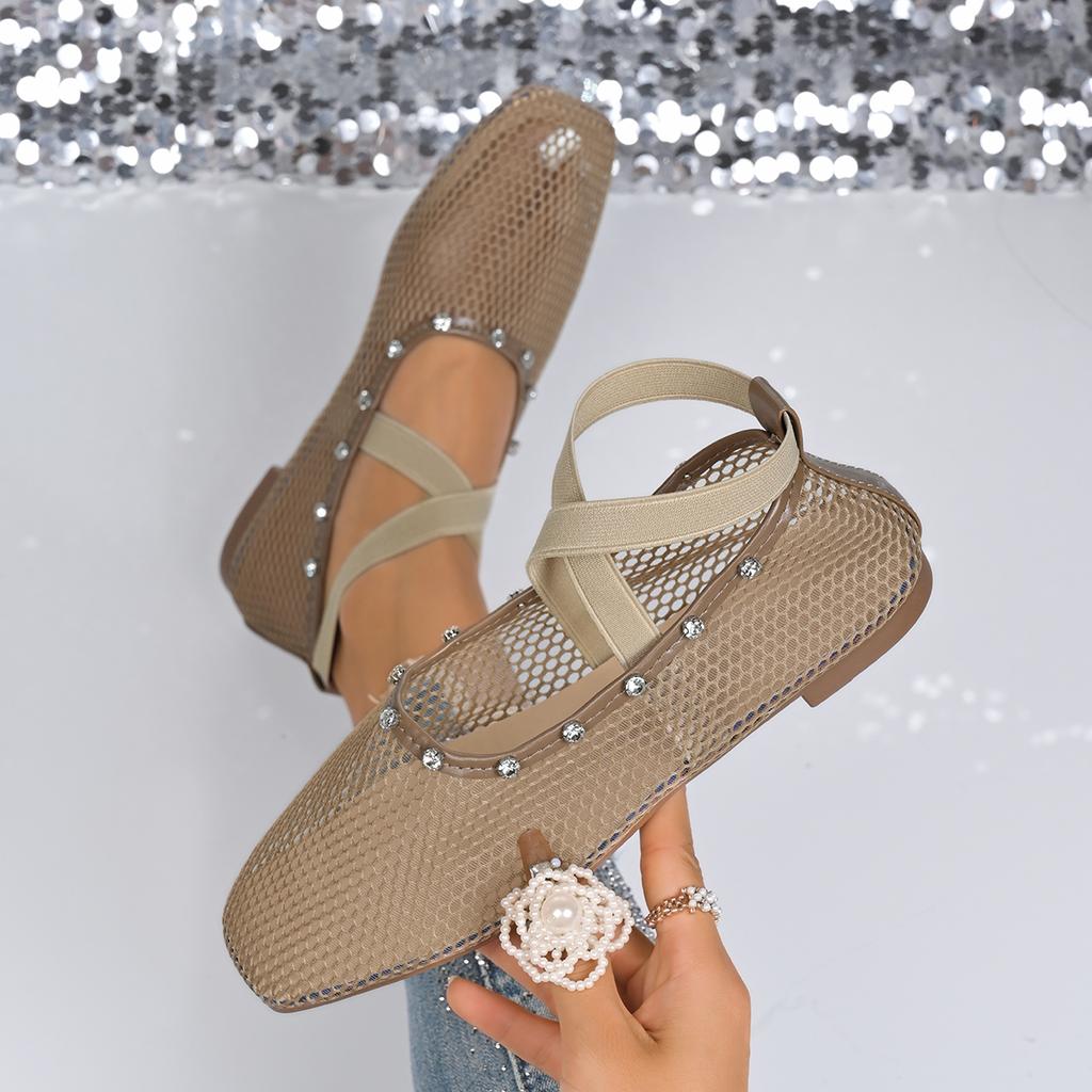 Fashion Women Sandals Casual Lightweight Comfortable Breathable Sandals Summer Platform Mesh Hollow Buckle Sandals Sandalias De Mujer