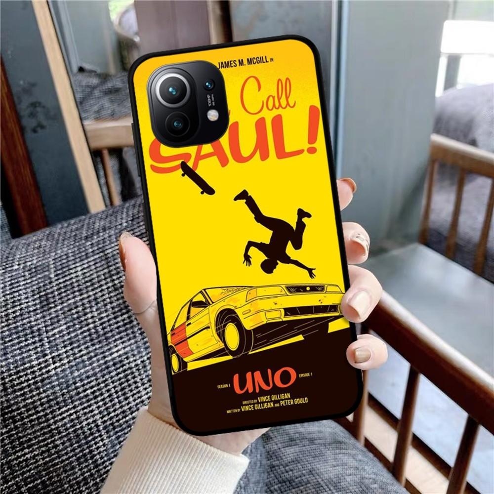 Better Call Saul Phone Case For Xiaomi Mi 5X 8 9 10 11 12 Lite Pro 10T PocoX3pro PocoM3 Note 10 Pro Lite