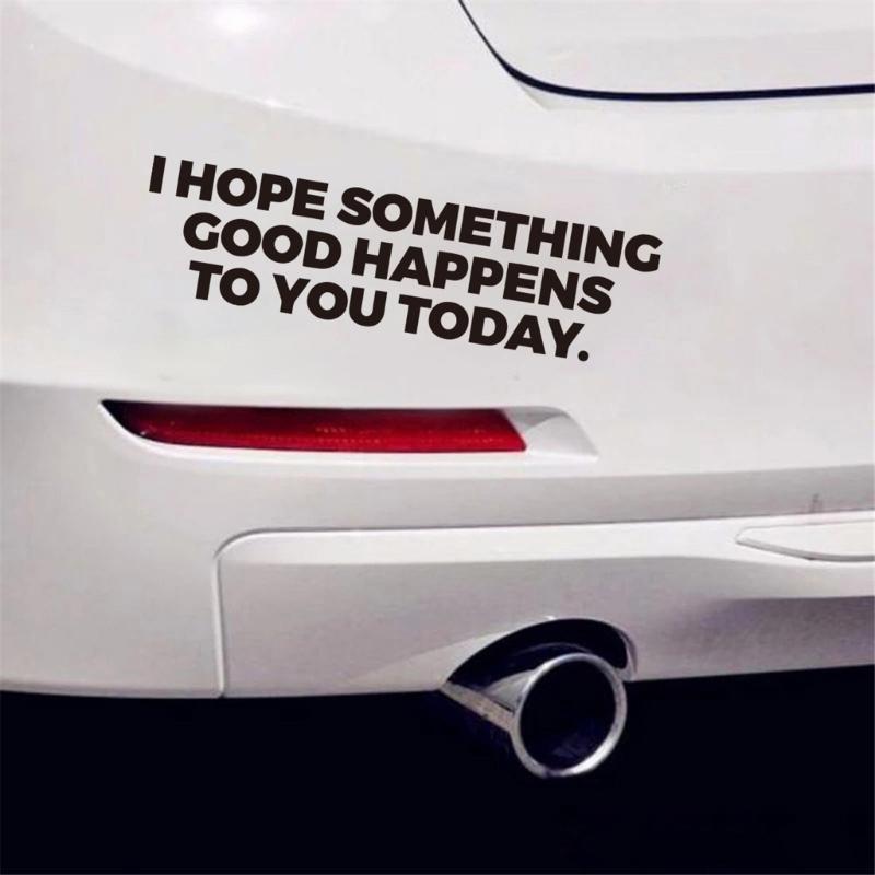 Easy Apply Motivational Vehicle Decal Waterproof Sunproof Car Exterior Decal for Car Motorcycle Truck Exterior Decors