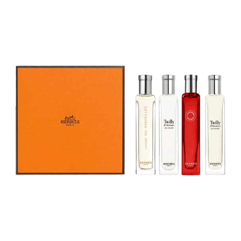 HERMES Perfume Samples Unisex Four-Piece Set